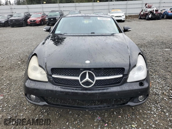 2006 Mercedes-Benz CLS-Class with VIN WDDDJ75X66A060418, listed as a Copart auction lot 76083544 with 184,316 mi miles and Salvage Title. Bid and sale history available at carsss.com. Image 5.