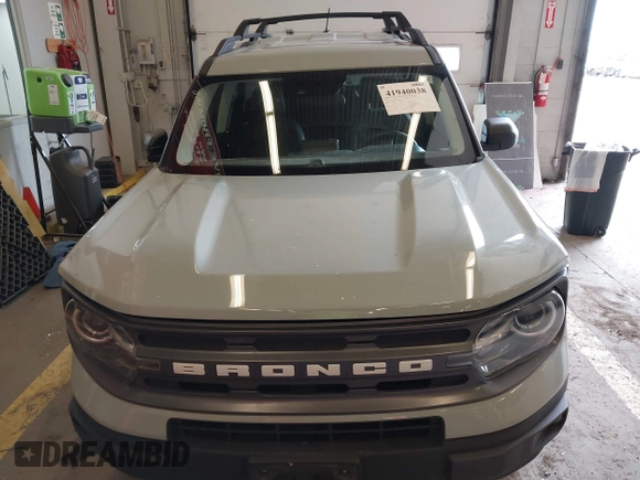 2021 Ford Bronco Sport Big Bend with VIN 3FMCR9B63MRA71400, listed as a IAAI auction lot 41940038 with 49,482 mi miles and . Bid and sale history available at DreamBid. Image 12.