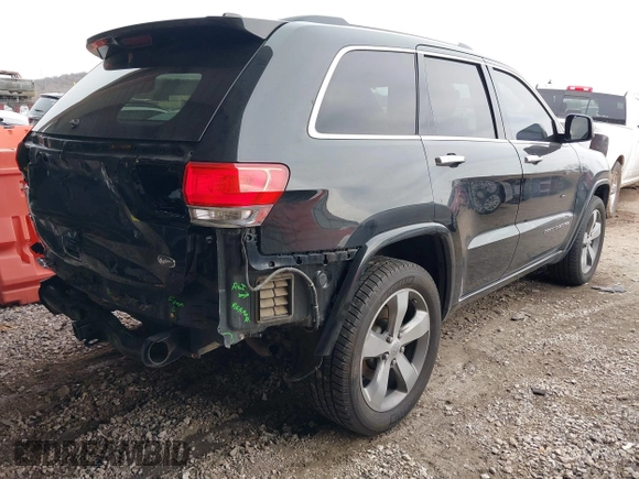 2015 Jeep Grand Cherokee Overland with VIN 1C4RJFCT4FC138404, listed as a IAAI auction lot 41188085 with 152,486 mi miles. Bid and sale history available at carsss.com. Image 4.