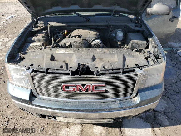 2008 GMC Sierra 1500 SLE1 with VIN 2GTEK13M281203766, listed as a Copart auction lot 46125255 with 0 mi miles and Salvage Title. Bid and sale history available at carsss.com. Image 12.