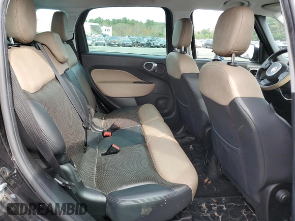 2015 FIAT 500L Lounge with VIN ZFBCFACH5FZ030024, listed as a Copart auction lot 54107425 with 126,689 mi miles and Clean Title. Bid and sale history available at DreamBid. Image 11.