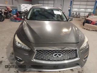 2018 Infiniti Q50 Luxe with VIN JN1EV7AP9JM366158, listed as a IAAI auction lot 41624764 with 76,550 mi miles and . Bid and sale history available at DreamBid. Image 6.