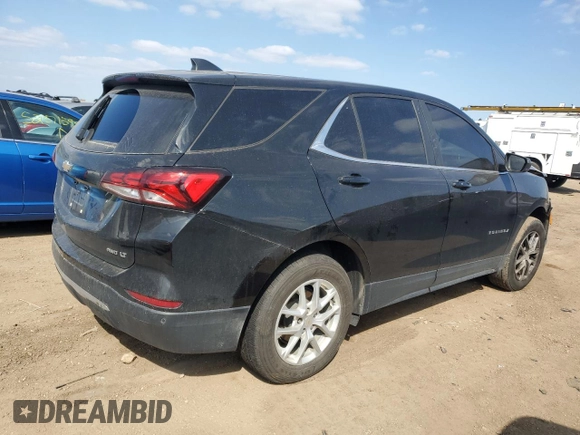 2023 Chevrolet Equinox LT z VIN 3GNAXUEG5PL127893, wystawiony jako Copart lot #52309675 z przebiegiem 86 848 mil mil oraz Szkoda całkowita • Salvage title. Historia ofert i sprzedaży dostępna na DreamBid. Obrazek 3.
