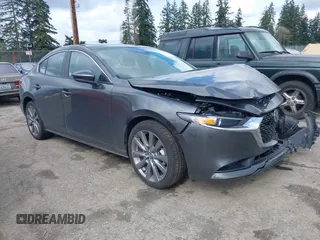 2025 Mazda 3 S Preferred with VIN 3MZBPACM8SM457113, listed as a IAAI auction lot 41938950 with 4,291 mi miles and . Bid and sale history available at DreamBid. Image 1.