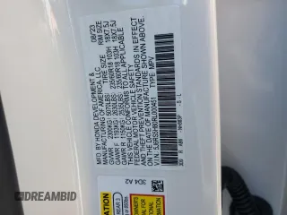 2024 Honda CR-V Sport-L with VIN 5J6RS5H80RL000451, listed as a Copart auction lot 50125195 with 17,281 mi miles and Salvage Title. Bid and sale history available at DreamBid. Image 15.