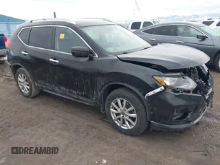 2017 Nissan Rogue SV with VIN KNMAT2MVXHP514146, listed as a IAAI auction lot 41703068 with Not Provided miles and . Bid and sale history available at carsss.com. Image 1.