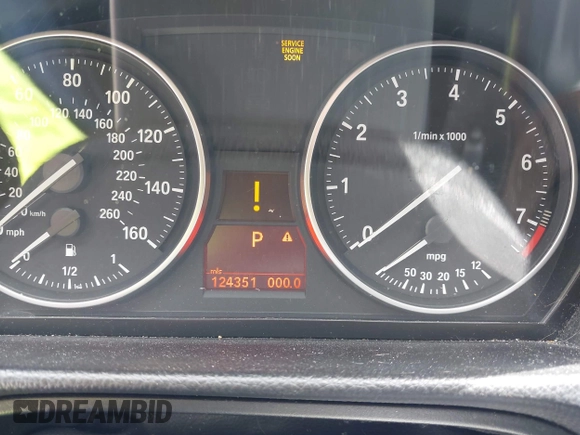 2011 BMW 3 Series 328i with VIN WBAPH5G50BNM84521, listed as a IAAI auction lot 42420705 with 124,351 mi miles and . Bid and sale history available at DreamBid. Image 7.