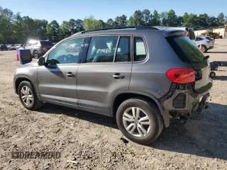 2016 Volkswagen Tiguan SE with VIN WVGBV7AX2GW524185, listed as a Copart auction lot 57615065 with 92,050 mi miles and Salvage title. Bid and sale history available at DreamBid. Image 2.