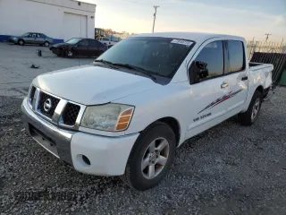 2007 Nissan Titan XE with VIN 1N6BA07A17N243783, listed as a Copart auction lot 77010773 with Not Provided miles and Salvage Title. Bid and sale history available at carsss.com. Image 1.