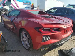 2024 Chevrolet Corvette 2LT with VIN 1G1YB3D42R5103876, listed as a Copart auction lot 74210374 with 0 mi miles and Non Repairable. Bid and sale history available at carsss.com. Image 2.