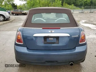 2009 MINI Convertible with VIN WMWMR33579TU96147, listed as a Copart auction lot 60124945 with 94,612 mi miles and Non repairable. Bid and sale history available at DreamBid. Image 6.