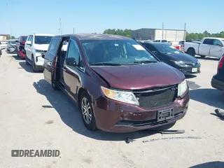 2013 Honda Odyssey EX z VIN 5FNRL5H48DB008213, wystawiony jako IAAI lot #41987670 z przebiegiem 134 722 mil mil oraz . Historia ofert i sprzedaży dostępna na DreamBid. Obrazek 1.