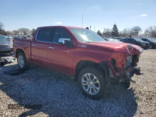 2024 Chevrolet Silverado 1500 LTZ with VIN 1GCUDGE89RZ382308, listed as a Copart auction lot 48109755 with 3,272 mi miles and Salvage Title. Bid and sale history available at DreamBid. Image 4.
