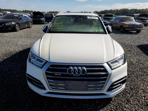 2018 Audi SQ5 Prestige with VIN WA1C4AFY6J2211577, listed as a Copart auction lot 78027654 with Not Provided miles and Salvage Title. Bid and sale history available at DreamBid. Image 5.