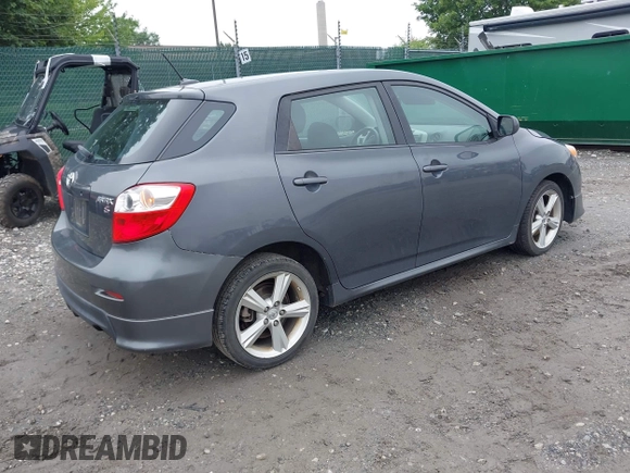 2009 Toyota Matrix S with VIN 2T1KE40E69C017871, listed as a IAAI auction lot 42526992 with 162,619 mi miles and . Bid and sale history available at DreamBid. Image 4.