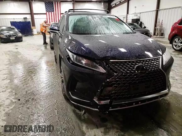 2020 Lexus RX with VIN 2T2HZMAA5LC166494, listed as a Copart auction lot 35879063 with 18,394 mi miles. Bid and sale history available at carsss.com. Image 10.