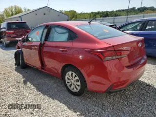 2018 Hyundai Accent SEL with VIN 3KPC24A36JE027154, listed as a Copart auction lot 71101934 with 76,717 mi miles and Salvage Title. Bid and sale history available at carsss.com. Image 2.