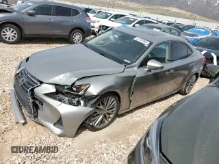 2017 Lexus IS with VIN JTHCM1D24H5022471, listed as a Copart auction lot 52207865 with 76,648 mi miles and Salvage Title. Bid and sale history available at carsss.com. Image 1.