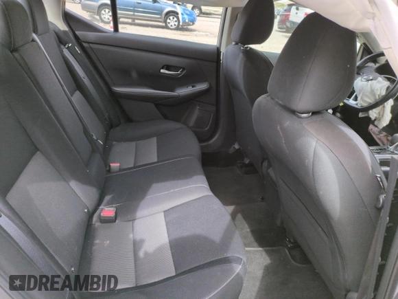 2022 Nissan Sentra SV with VIN 3N1AB8CV2NY220700, listed as a Copart auction lot 50103095 with 35,554 mi miles and Salvage Title. Bid and sale history available at DreamBid. Image 10.