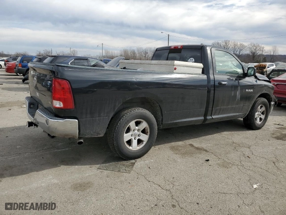 2009 Dodge Ram 1500 SLT with VIN 1D3HB16P49J516352, listed as a Copart auction lot 41582694 with 0 mi miles and Non Repairable. Bid and sale history available at carsss.com. Image 3.