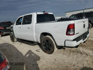 2020 Ram 1500 Big Horn with VIN 1C6SRFFT9LN330916, listed as a Copart auction lot 45037885 with 120,818 mi miles and Salvage Title. Bid and sale history available at carsss.com. Image 2.
