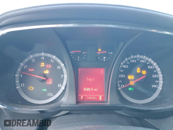 2011 GMC Terrain SLT-1 with VIN 2CTALUEC0B6273766, listed as a Copart auction lot 52489885 with 138,636 mi miles and Salvage title. Bid and sale history available at DreamBid. Image 9.