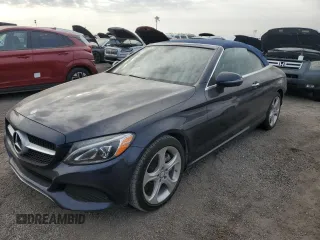 2017 Mercedes-Benz C 300 with VIN WDDWK4JB4HF470459, listed as a Copart auction lot 75247544 with 43,162 mi miles and Non Repairable. Bid and sale history available at DreamBid. Image 1.
