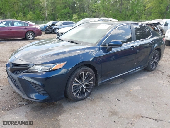 2018 Toyota Camry LE with VIN 4T1B11HK9JU639162, listed as a IAAI auction lot 41967207 with 82,444 mi miles. Bid and sale history available at carsss.com. Image 17.