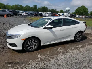 2018 Honda Civic EX with VIN 2HGFC2F75JH508240, listed as a Copart auction lot 55739915 with 52,671 mi miles and Salvage Title. Bid and sale history available at DreamBid. Image 1.