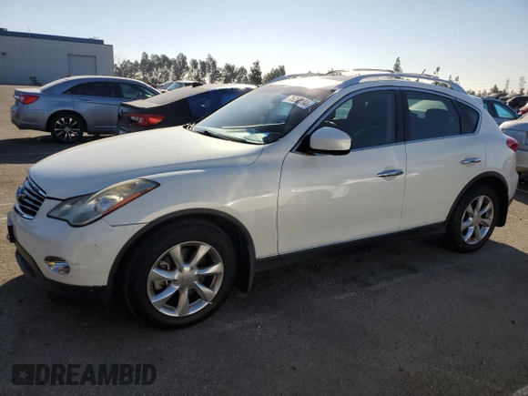2008 Infiniti EX Journey with VIN JNKAJ09E28M304496, listed as a Copart auction lot 75262104 with 156,435 mi miles and Clean Title. Bid and sale history available at DreamBid. Image 1.