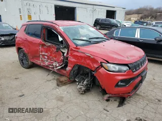 2022 Jeep Compass (RED) Edition с VIN 3C4NJDCB7NT211830, выставлен на аукционе Copart как лот 50802355 с пробегом 63 090 миль миль и На запчасти • Non repairable. История ставок и продаж доступна на DreamBid. Изображение 4.