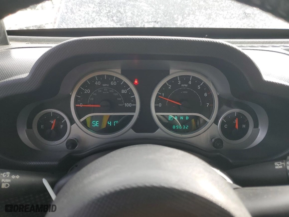 2010 Jeep Wrangler Unlimited Sport with VIN 1J4BA3H17AL125124, listed as a Copart auction lot 48826125 with 89,632 mi miles and Salvage Title. Bid and sale history available at carsss.com. Image 9.