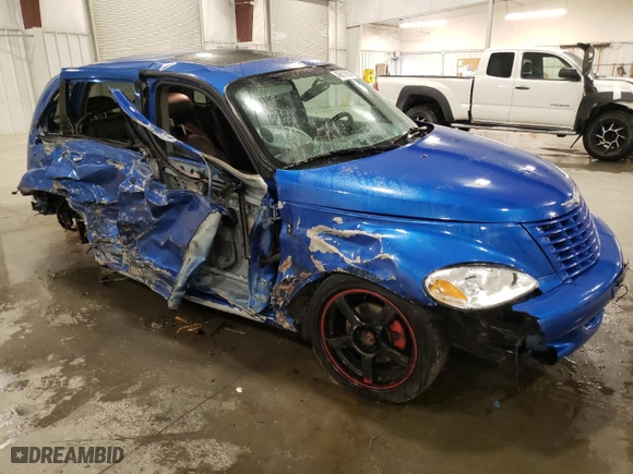2003 Chrysler PT Cruiser GT with VIN 3C8FY78G73T568040, listed as a Copart auction lot 46612835 with NaN miles and Salvage Title. Bid and sale history available at carsss.com. Image 4.