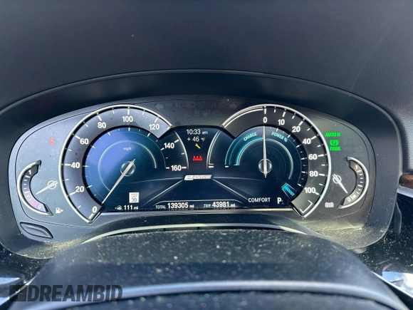 2018 BMW 5 Series 530e xDrive with VIN WBAJB1C57JB084929, listed as a Copart auction lot 50735195 with 139,305 mi miles and Clean Title. Bid and sale history available at carsss.com. Image 8.