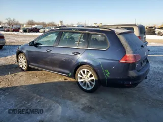2016 Volkswagen Golf SportWagen TSI S with VIN 3VWC17AU5GM514029, listed as a Copart auction lot 87897245 with 88,235 mi miles and Salvage Title. Bid and sale history available at carsss.com. Image 2.