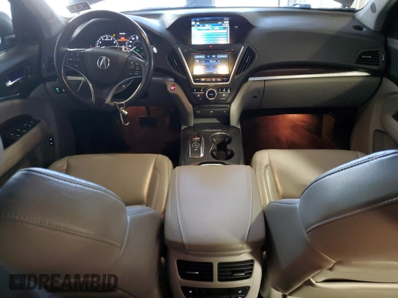 2016 Acura MDX w/Tech/Entertainment with VIN 5FRYD4H60GB057705, listed as a Copart auction lot 45533585 with 99,743 mi miles and Salvage Title. Bid and sale history available at carsss.com. Image 8.