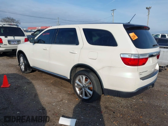 2012 Dodge Durango SXT with VIN 1C4RDHAG6CC335790, listed as a IAAI auction lot 41605378 with 204,306 mi miles and . Bid and sale history available at DreamBid. Image 3.