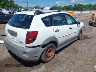 2004 Pontiac Vibe with VIN 5Y2SL628X4Z460547, listed as a IAAI auction lot 42169233 with 244,582 mi miles. Bid and sale history available at carsss.com. Image 4.