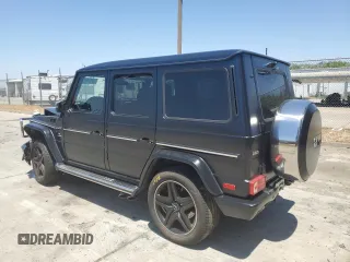 2015 Mercedes-Benz G-Class G 63 AMG with VIN WDCYC7DF5FX233898, listed as a Copart auction lot 60084024 with 66,203 mi miles and Salvage Title. Bid and sale history available at carsss.com. Image 2.