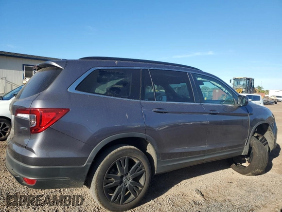 2022 Honda Pilot Special Edition with VIN 5FNYF5H28NB009445, listed as a Copart auction lot 83148554 with 56,026 mi miles and Non Repairable. Bid and sale history available at DreamBid. Image 3.