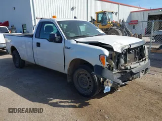 2013 Ford F-150 XL with VIN 1FTMF1CM2DKE67824, listed as a IAAI auction lot 41822285 with 181,957 mi miles and . Bid and sale history available at carsss.com. Image 1.