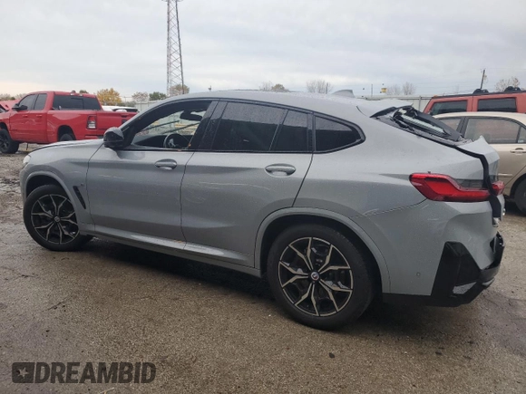 2023 BMW X4 M40i with VIN 5UX43DT0XP9N63346, listed as a Copart auction lot 78516424 with 0 mi miles and Salvage Title. Bid and sale history available at carsss.com. Image 2.