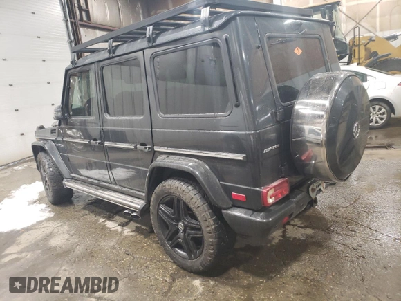 2016 Mercedes-Benz G-Class AMG G 63 with VIN WDCYC7DF3GX246022, listed as a Copart auction lot 83347694 with 0 mi miles and Salvage Title. Bid and sale history available at carsss.com. Image 2.