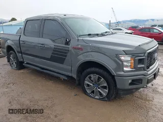 2018 Ford F-150 XL with VIN 1FTEW1EG0JFA72007, listed as a IAAI auction lot 41147065 with 56,790 mi miles and . Bid and sale history available at DreamBid. Image 1.