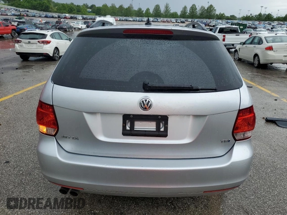 2014 Volkswagen Jetta TDI w/Sunroof & Nav with VIN 3VWPL7AJ9EM617419, listed as a Copart auction lot 59203225 with 85,147 mi miles and Salvage title. Bid and sale history available at DreamBid. Image 6.