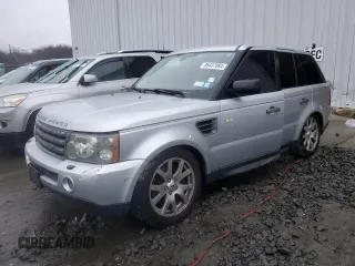 2009 Land Rover Range Rover Sport HSE with VIN SALSF254X9A196401, listed as a Copart auction lot 85437084 with 147,036 mi miles and Salvage Title. Bid and sale history available at carsss.com. Image 1.