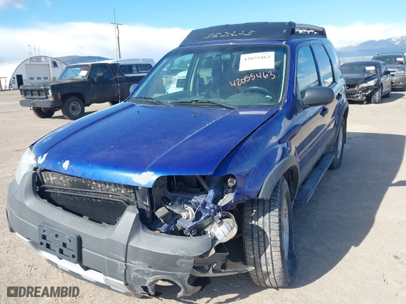 2005 Ford Escape XLT with VIN 1FMYU93155KB49222, listed as a IAAI auction lot 42055463 with 208,866 mi miles. Bid and sale history available at carsss.com. Image 6.