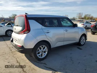 2020 Kia Soul LX with VIN KNDJ23AUXL7726865, listed as a Copart auction lot 49437665 with 69,252 mi miles and Salvage Title. Bid and sale history available at carsss.com. Image 3.