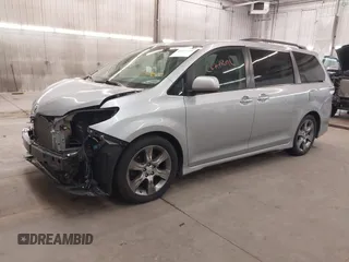 2015 Toyota Sienna SE with VIN 5TDXK3DC9FS527667, listed as a IAAI auction lot 41977729 with 230,933 mi miles and . Bid and sale history available at DreamBid. Image 19.
