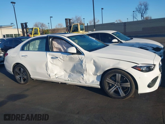 2024 Mercedes-Benz C 300 with VIN W1KAF4GB4RR232617, listed as a IAAI auction lot 41524093 with 5,284 mi miles and . Bid and sale history available at DreamBid. Image 13.